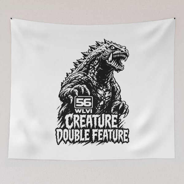 Item preview, Vintage Giant Monster Sci-Fi Retro Creature Feature Graphic Design designed and sold by LiverEver.