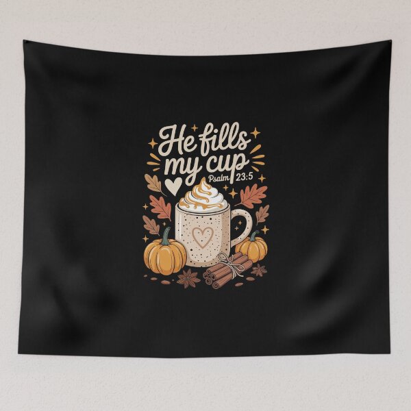 Item preview, He fills my cup Psalm 23:5 designed and sold by jkrphoto.