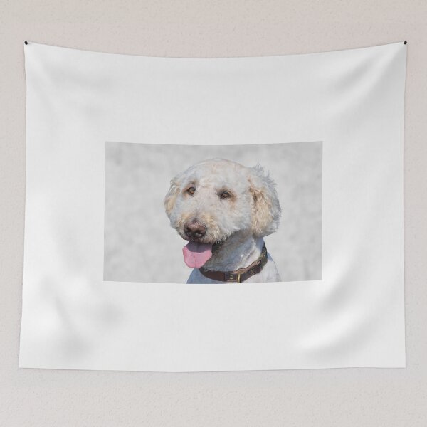 Item preview, White Labradoodle designed and sold by Wendy Williams.