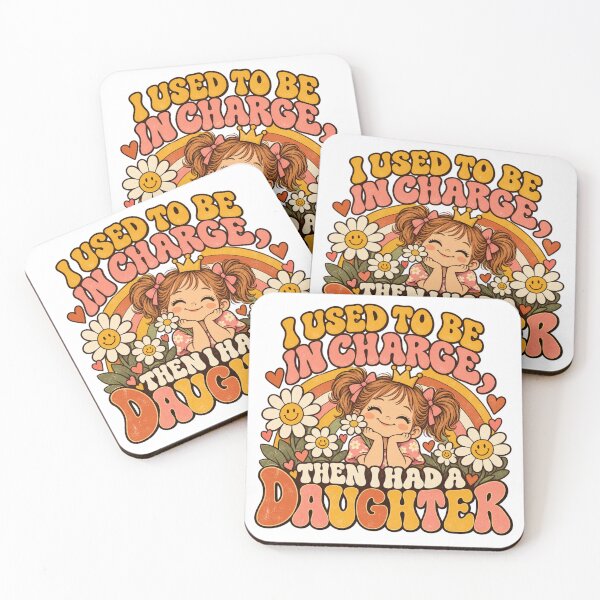 Item preview, I Used To Be In Charge Then I Had A Daughter - Retro Parent Humor designed and sold by BumbleBloom7.