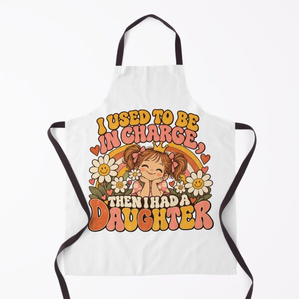 Item preview, I Used To Be In Charge Then I Had A Daughter - Retro Parent Humor designed and sold by BumbleBloom7.