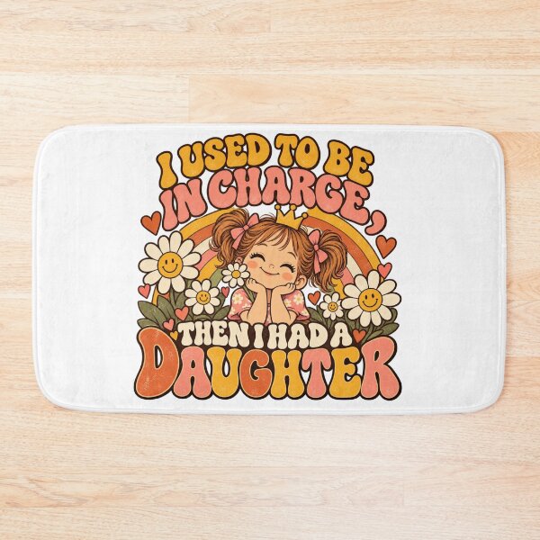Item preview, I Used To Be In Charge Then I Had A Daughter - Retro Parent Humor designed and sold by BumbleBloom7.