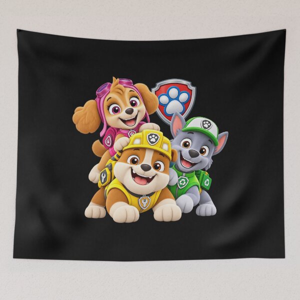 Item preview, Paw Patrol Chase Marshall and Friends Cute Puppy Rescue Adventure designed and sold by AkShopAk.