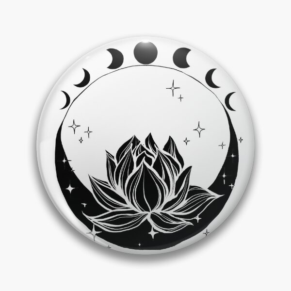 Item preview, Lotus Moon Phases designed and sold by Sternentor Atelier.