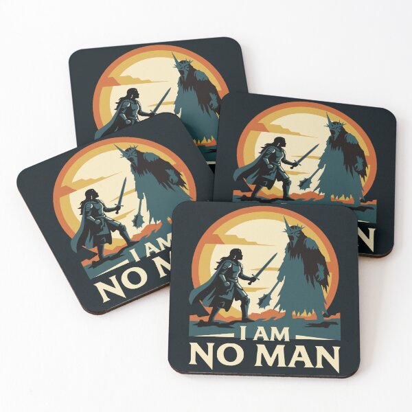 Item preview, I Am No Man Shieldmaiden Witch King designed and sold by ruidaniel.
