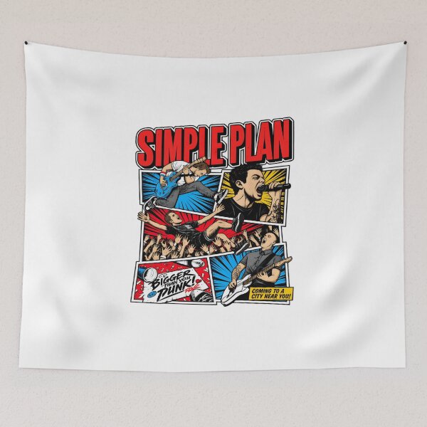 Item preview, Simple Plan Bigger Than You Punk! Coming To A City Near You! designed and sold by LunarsFlowsArt.