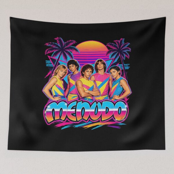 Item preview, Menudo Retro 80s Sunset designed and sold by Menagerie-Neon.