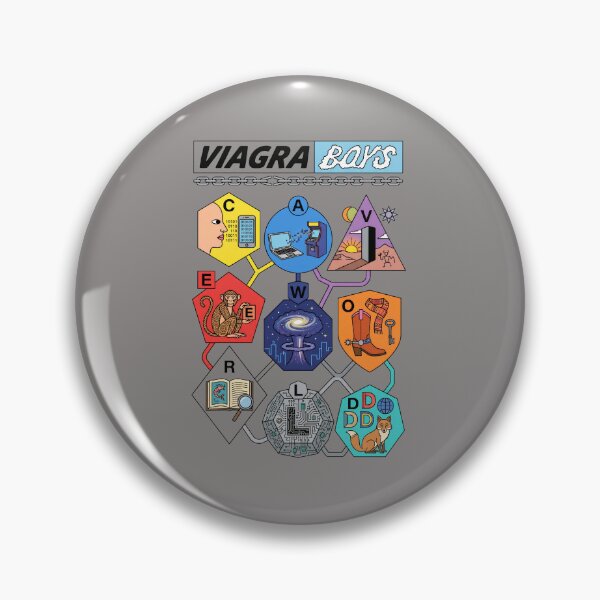 Item preview, VIAGRA BOYS Nine Panel Alternative Music T-Shirt-78 designed and sold by ThomasKorseck.