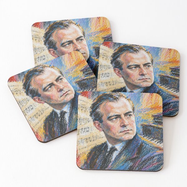 Item preview, Samuel Barber Illustration – American Classical Music Composer designed and sold by GalleryKauffeld.