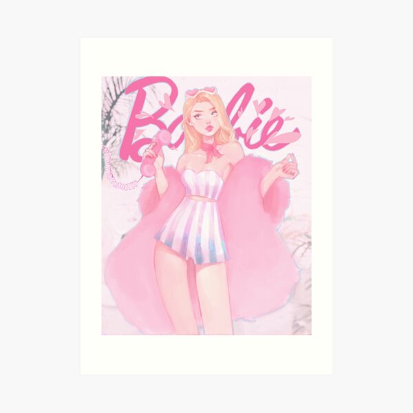 barbie Art Print