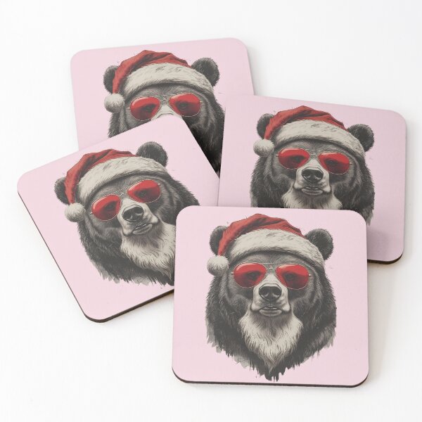 Item preview, Cool Santa Bear Sunglasses designed and sold by Structure-Blue.