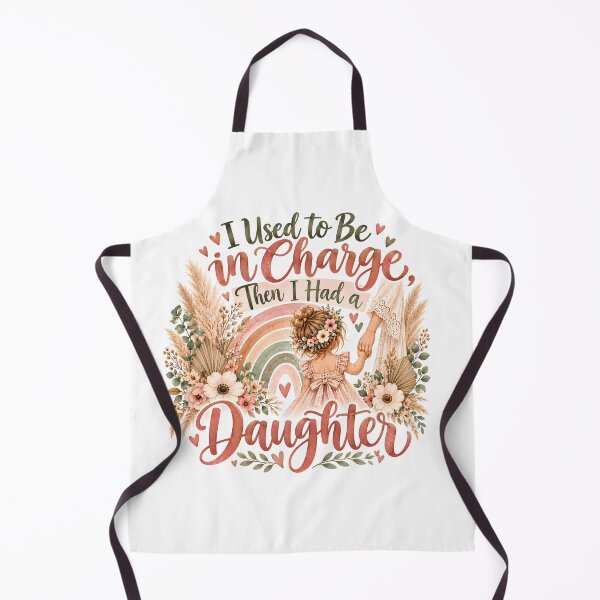 Item preview, I Used To Be In Charge Then I Had A Daughter Boho Rainbow designed and sold by BumbleBloom7.