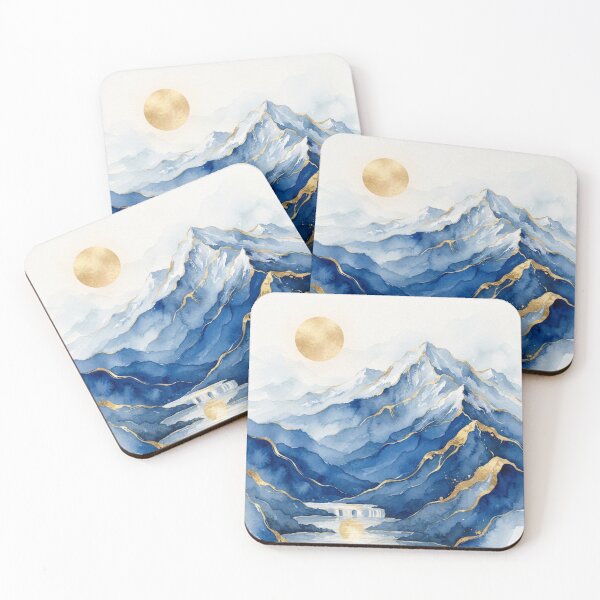Item preview, Mount Mercedario in Watercolor - Essence of the Argentine Andes designed and sold by Esencia Argentina.