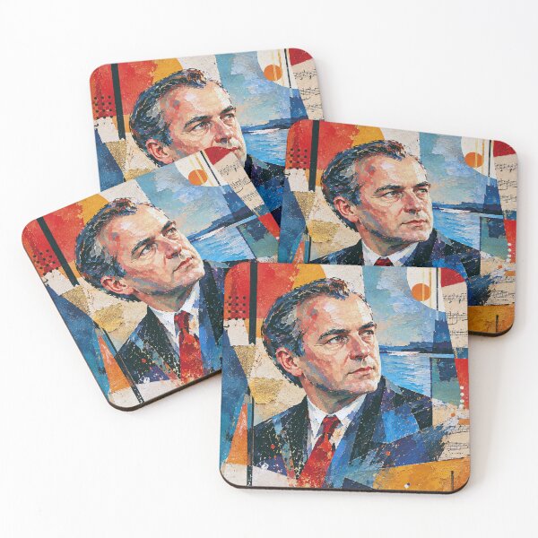 Item preview, Samuel Barber Painting – American Classical Music Composer designed and sold by GalleryKauffeld.