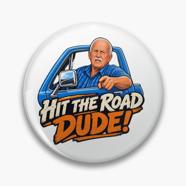 Item preview, Hit the road dude designed and sold by SHOPYVIBE.