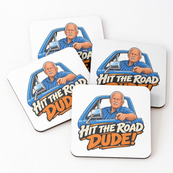 Item preview, Hit the road dude designed and sold by SHOPYVIBE.