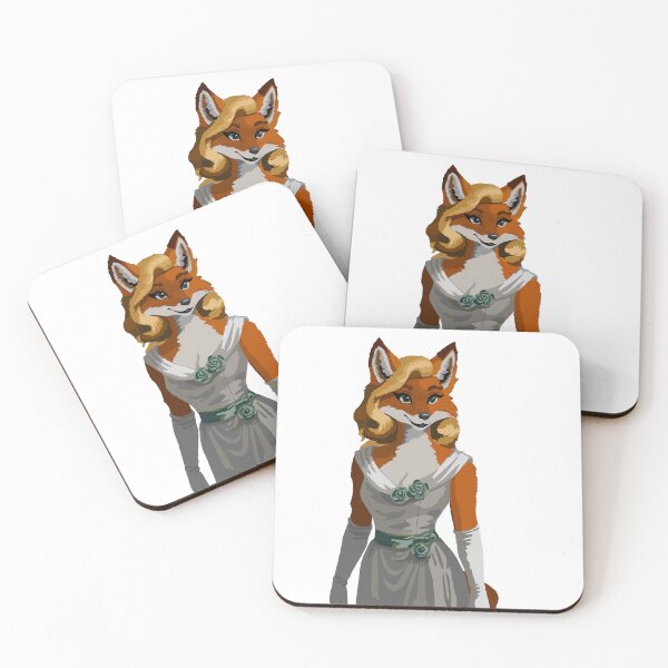 Item preview, Prom Gown Red Fox designed and sold by KlakkDrawsStuff.