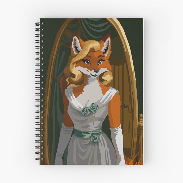 Item preview, Prom Gown Red Fox designed and sold by KlakkDrawsStuff.