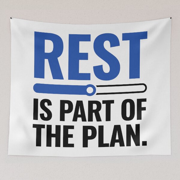 Item preview, Rest Is Part Of The Plan designed and sold by Flamocha.