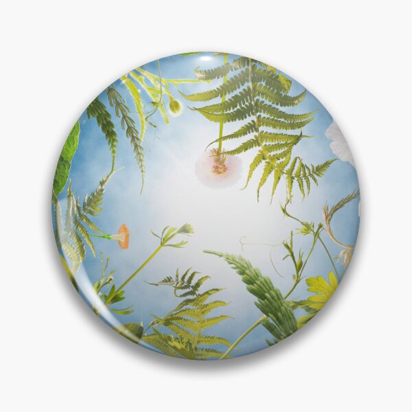 Item preview, Lush Garden Canopy Looking Up - Sunlight & Wild Flora Sky designed and sold by Vizerskaya.