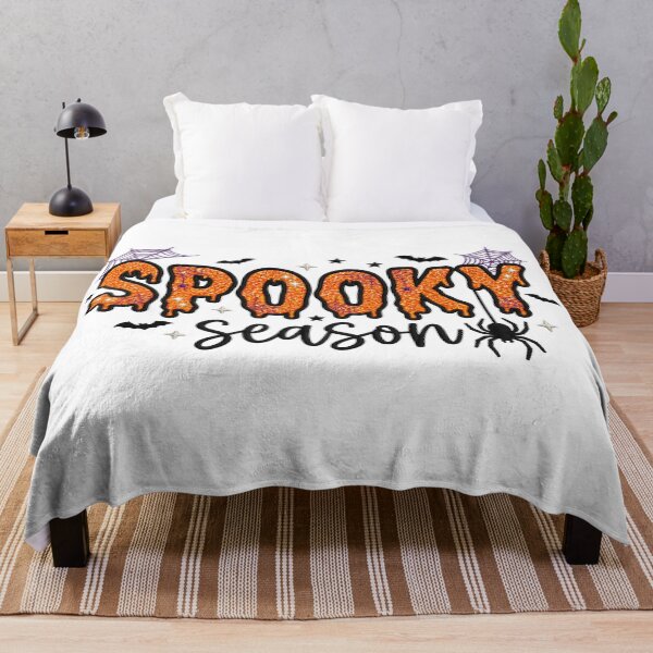 Item preview, Orange Halloween Lettering with Bats and Spiderwebs designed and sold by River Silva.