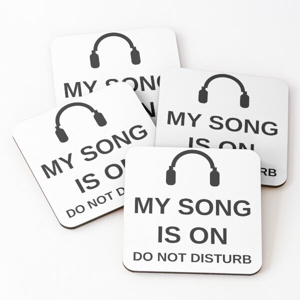 Item preview, My Song Is On Do Not Disturb Funny Music Lover designed and sold by jz0n.x.