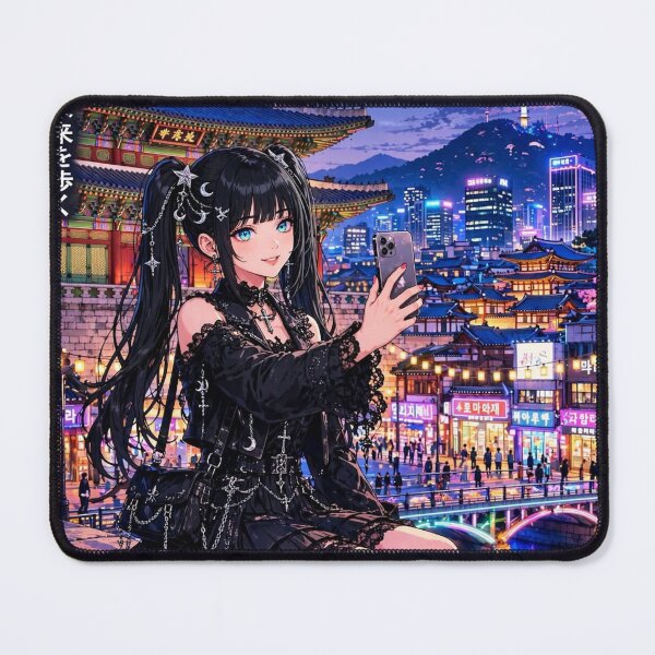 Item preview, Seoul, South Korea — The Gothic Witch of the Neon Palace designed and sold by DibujandoPorfa.