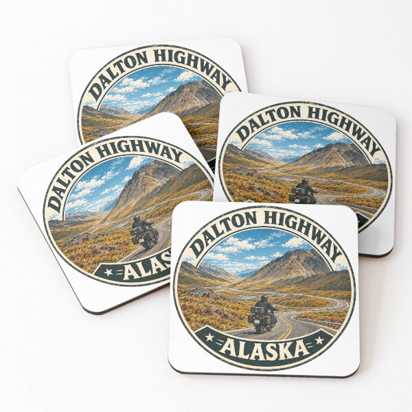 Item preview, Dalton Highway Alaska – Vintage Road Trip designed and sold by HaydenMillepied.