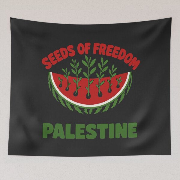 Item preview, Palestine Seeds Of Freedom Watermelon Illustration designed and sold by fadilow.