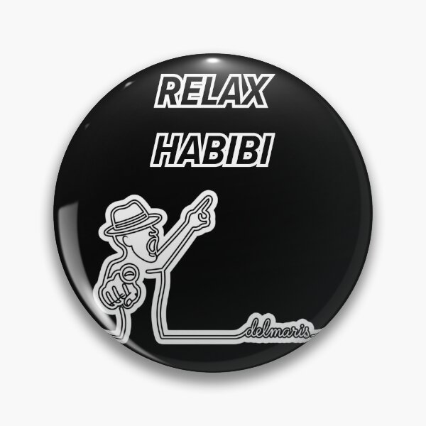 Item preview, ​Habibi Minimalist Hat Man Line Art designed and sold by Delmaris.
