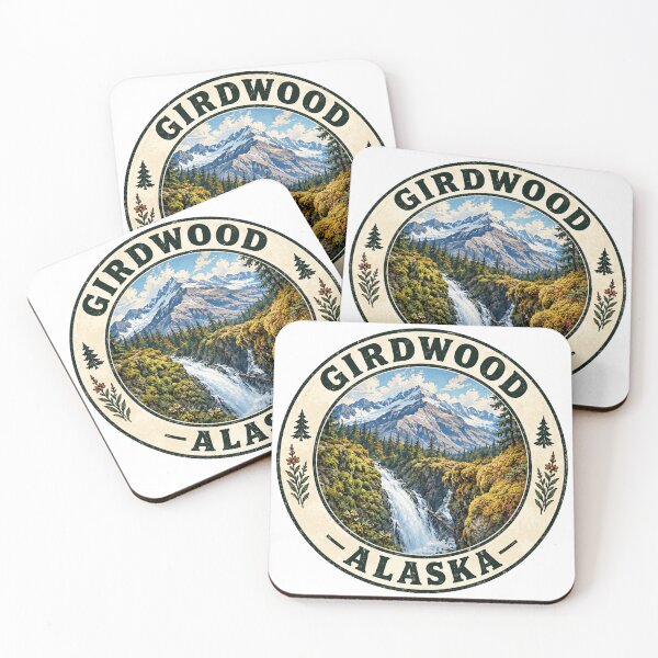 Item preview, Girdwood Alaska – Vintage Mountain designed and sold by HaydenMillepied.