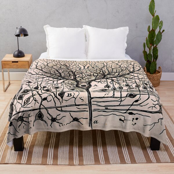 Item preview, Neuron Drawing - Santiago Ramon y Cajal designed and sold by Jon-Baran.