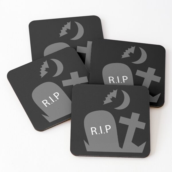 Item preview, RIP Tombstone Halloween Design – Spooky Grave Gothic Horror Art designed and sold by BE-A-BRAND-.