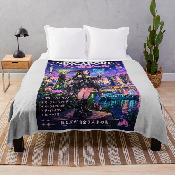 Item preview, Singapore — The Gothic Witch of the Neon Gardens designed and sold by DibujandoPorfa.