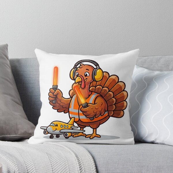 Item preview, Turkey Marshaller with Glowing Wands - Ramp Crew Thanksgiving designed and sold by EMaviation_.