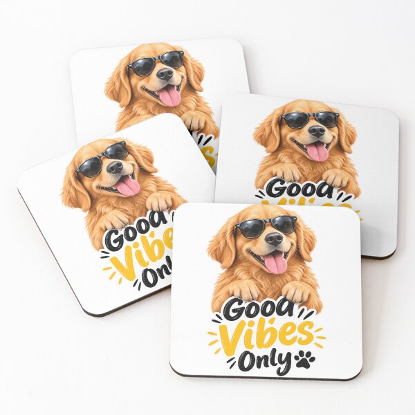 Item preview, Good Vibes Only Dog  designed and sold by Vayro cartoons.