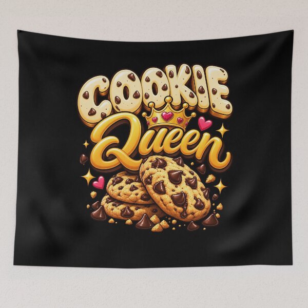 Item preview, Cookie Queen Delightful Design for Sweet Lovers designed and sold by rafaeltto.
