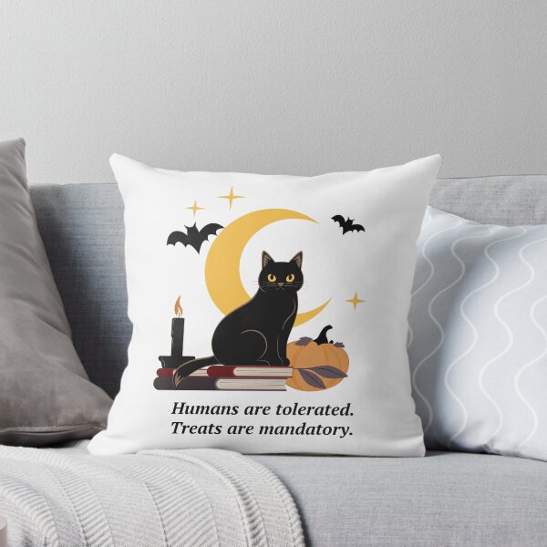 Item preview, Humans Are Tolerated Treats Are Mandatory Black Text designed and sold by inksider.