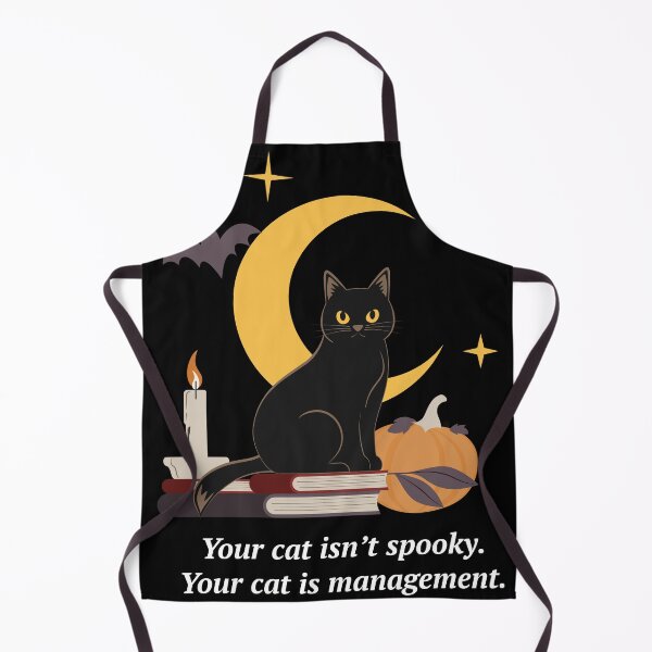 Item preview, Your Cat Is Management Funny Cat Quote Light Text designed and sold by inksider.