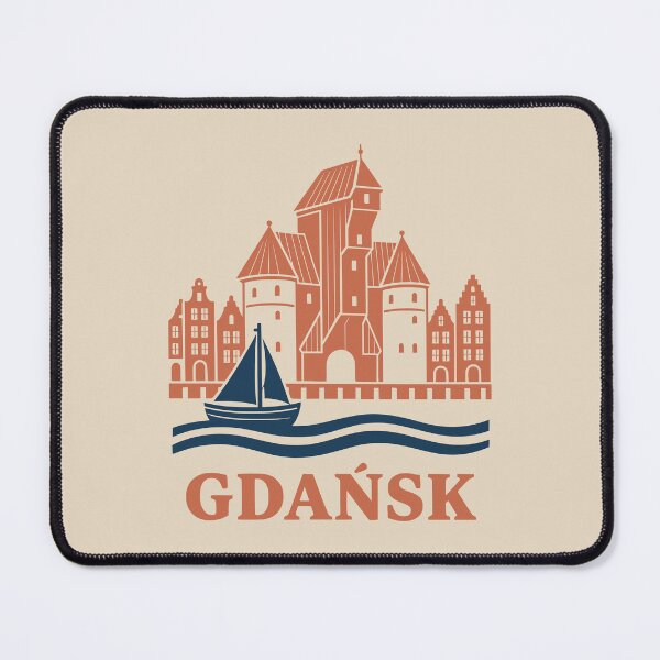 Item preview, Gdansk Poland Historic Crane and Waterfront designed and sold by MavtM.