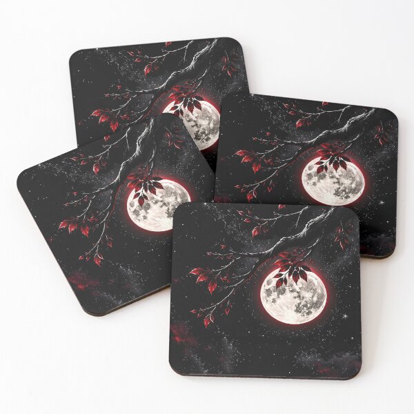 Item preview, Crimson Moon and Dark Night Sky designed and sold by Faissal Thomass.