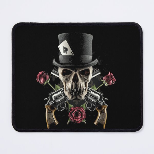 Item preview, Guns N Roses Gothic Skull Rock Graphic Design designed and sold by Thomas Turner.