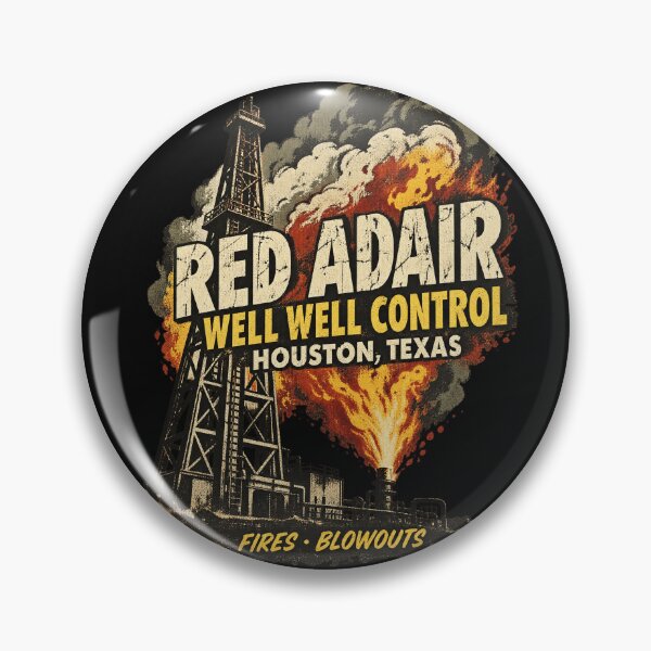 Item preview, Vintage Retro Oil Rig Firefighter Industrial Graphic Design designed and sold by CarlaKaise.