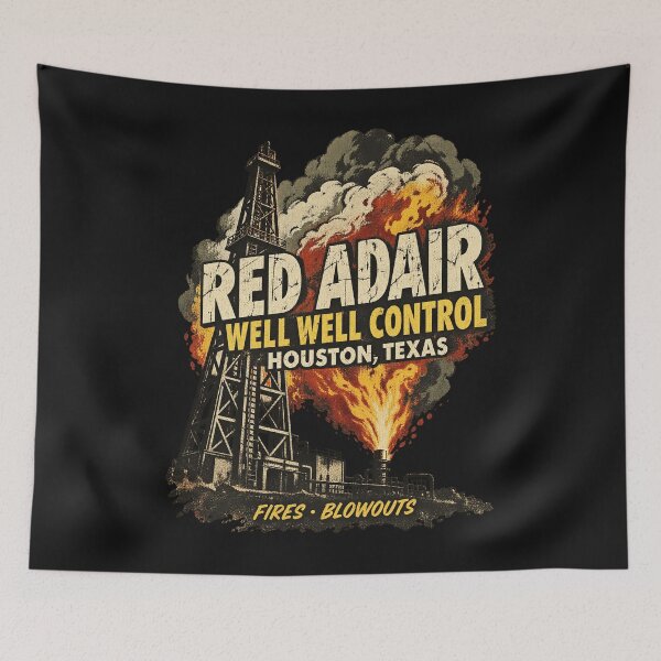 Item preview, Vintage Retro Oil Rig Firefighter Industrial Graphic Design designed and sold by CarlaKaise.