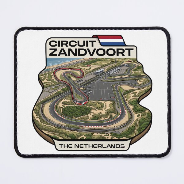 Item preview, Zandvoort Grand Prix Race Track designed and sold by enzoade.