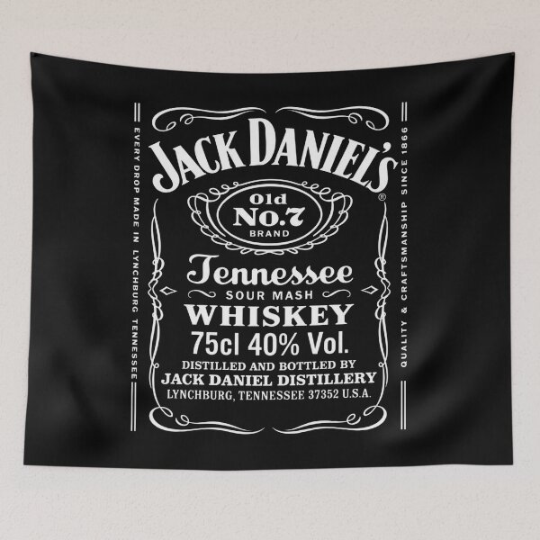 Item preview, Jack Daniels - Tennessee Whiskey, Distillery Label, Classic Bar Style designed and sold by phoebeSann.