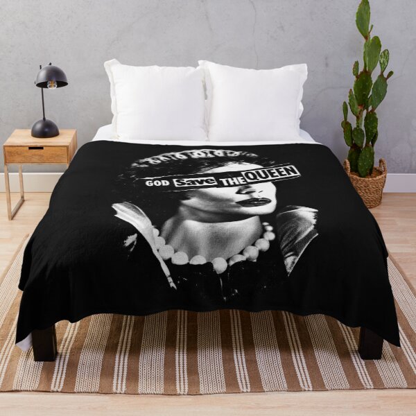 Item preview, Vintage Retro Punk Rock Queen Graphic Design designed and sold by CarlaKaise.