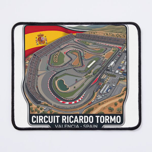 Item preview, Valencia Ricardo Tormo Racing Circuit designed and sold by enzoade.