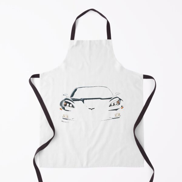 Item preview, Corvette Z Front View with Aggressive Nighttime Lighting Illustration designed and sold by estefano1989.