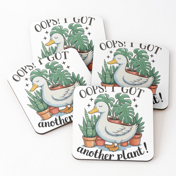 Item preview, Oops I Got Another Plant Cute Duck Funny Plant Lover designed and sold by sazuii.